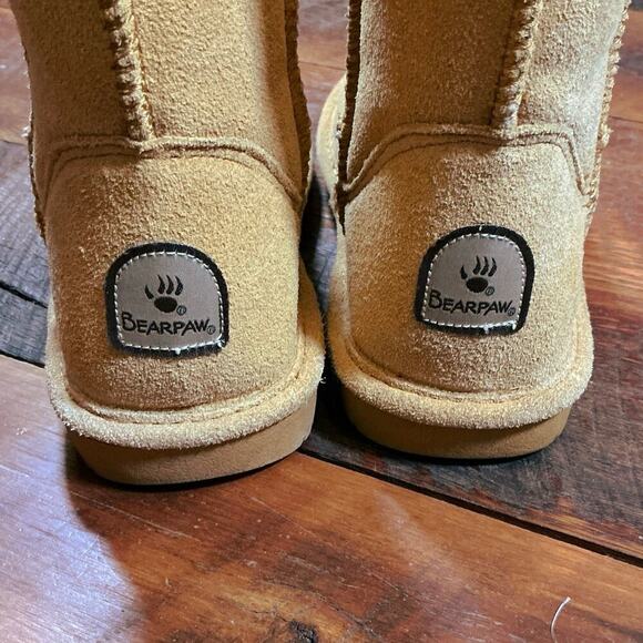 BEARPAW The Emma Tall Classic Suede Winter Boot Size 6 NWOT - Picture 2 of 5